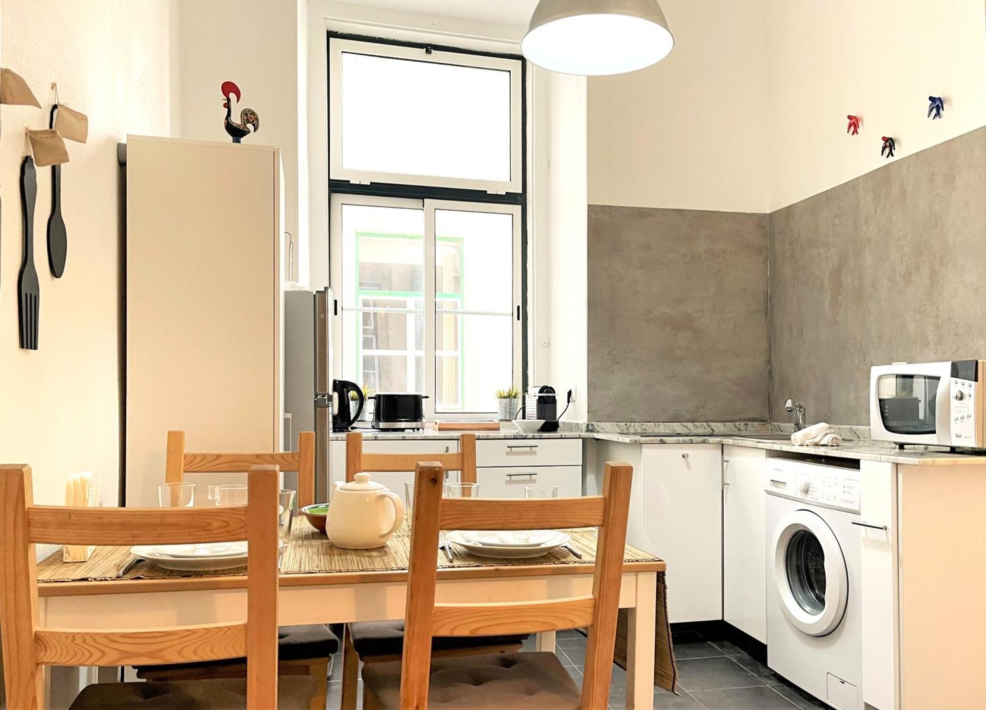 Sj2D Central Baixa New Air Conditioning Spacious And Friendly Lisbon Bagian luar foto